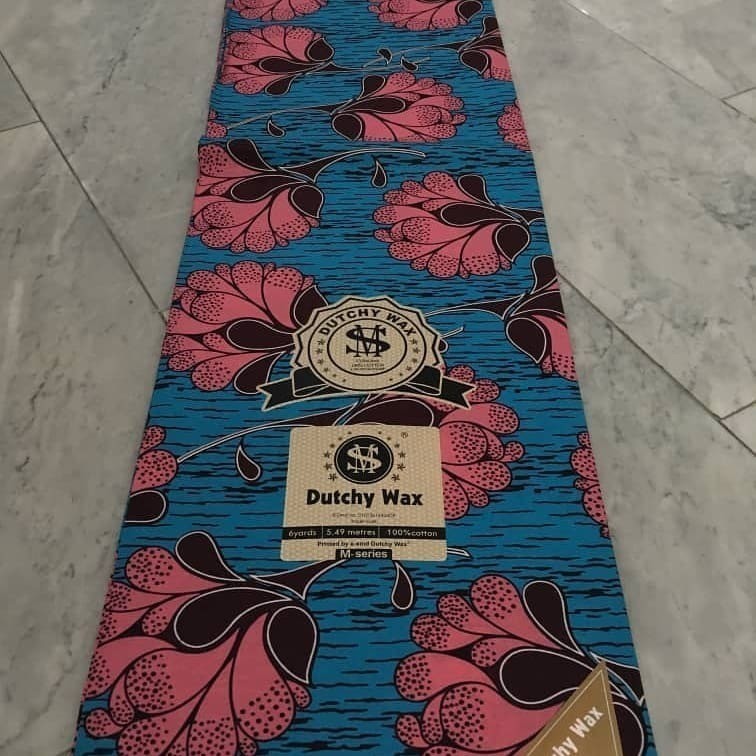 Ankara Prints 6 Yards Big Flower Print African High Wax Prints,100/% Cotton HIGH WAX African Print Fabric