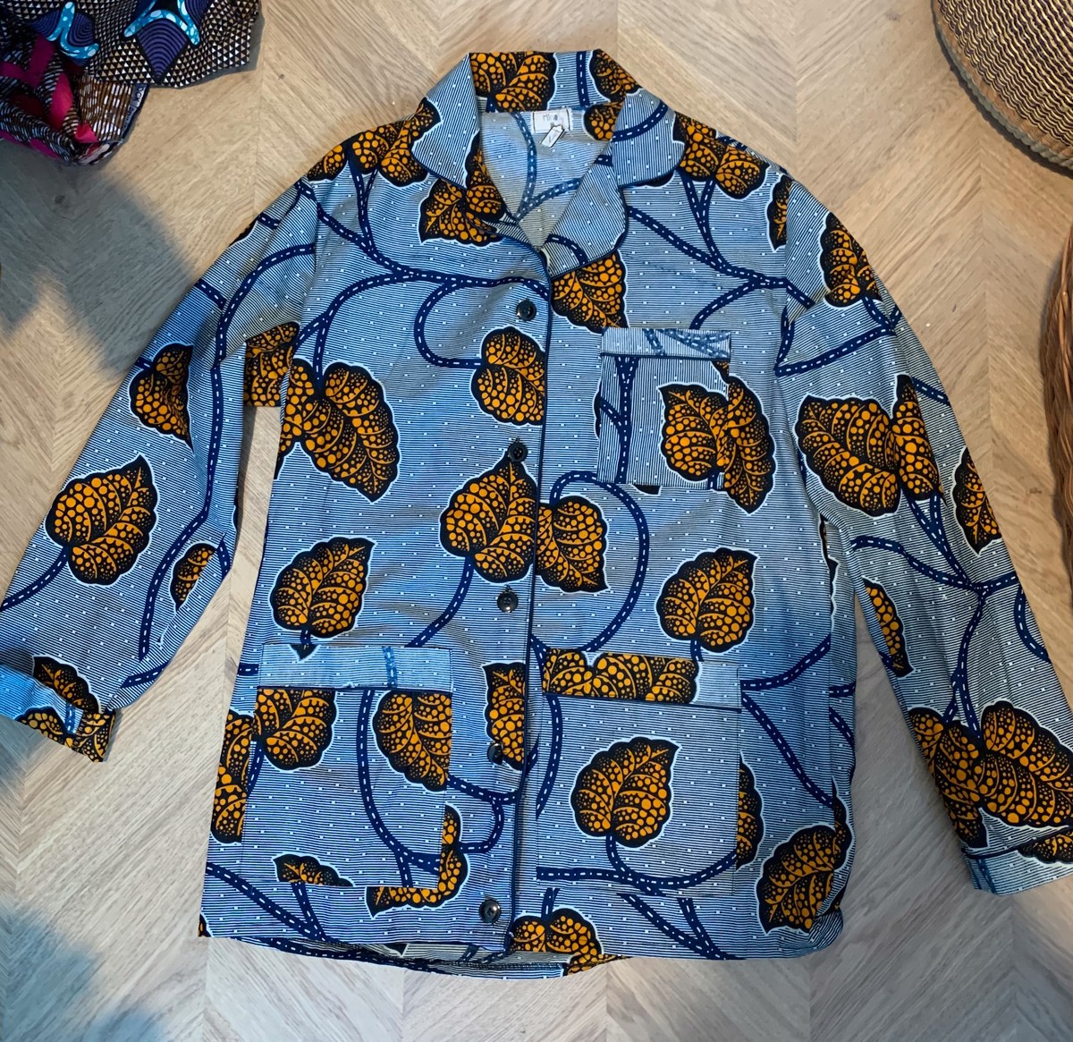 cobalt blue short jackets