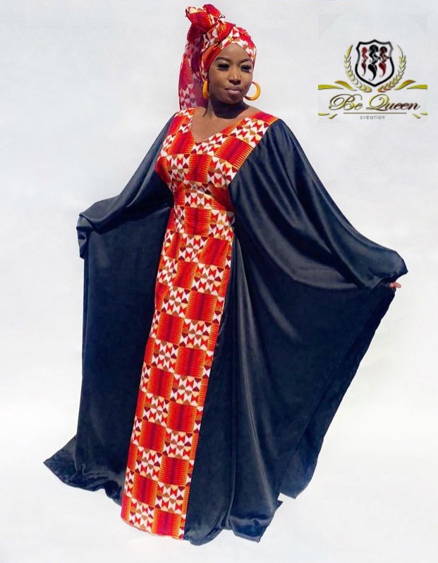 Boubou Rokia By Bequeen Creation Traditional Clothings Afrikrea