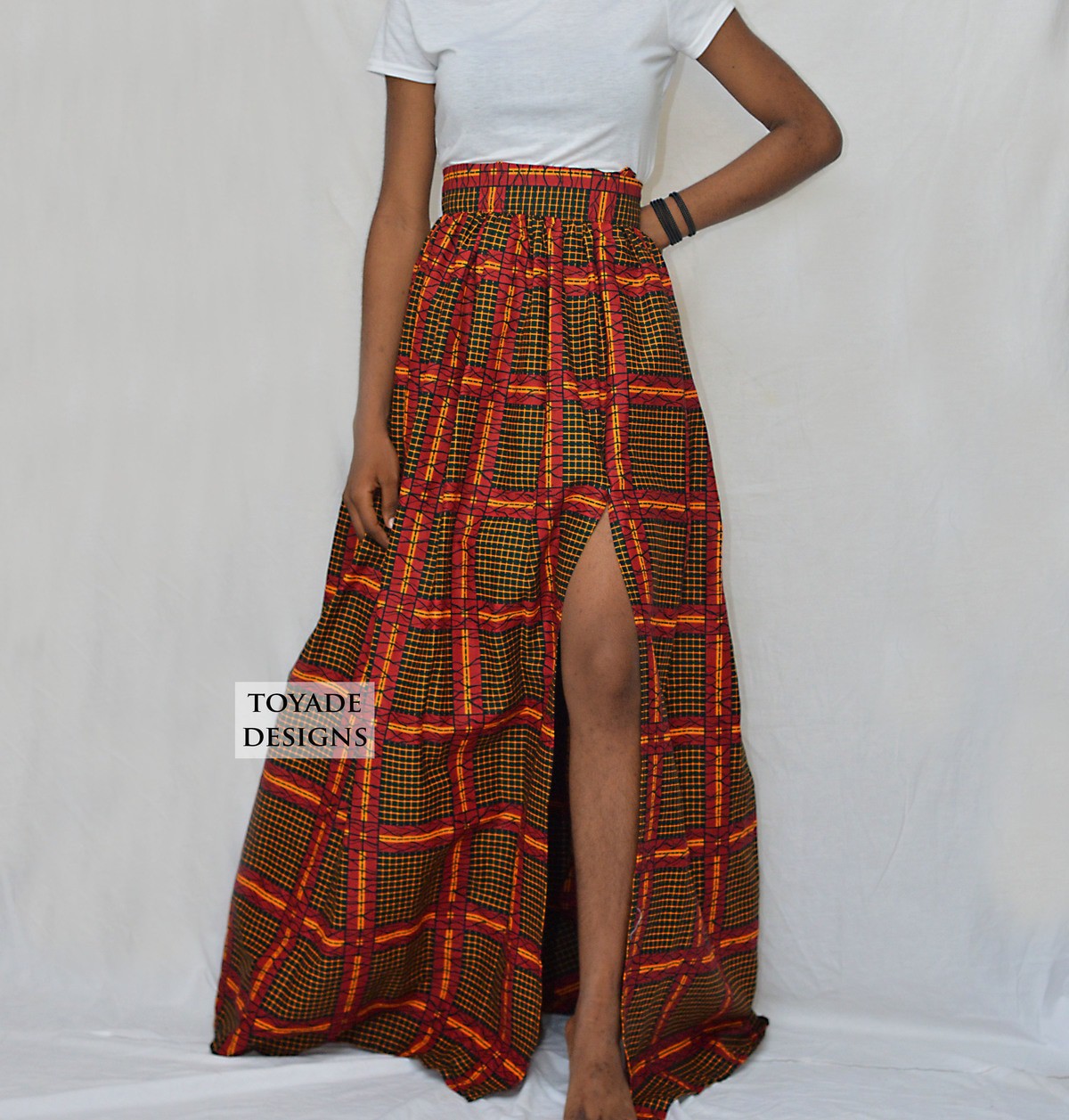 ankara maxi skirts designs