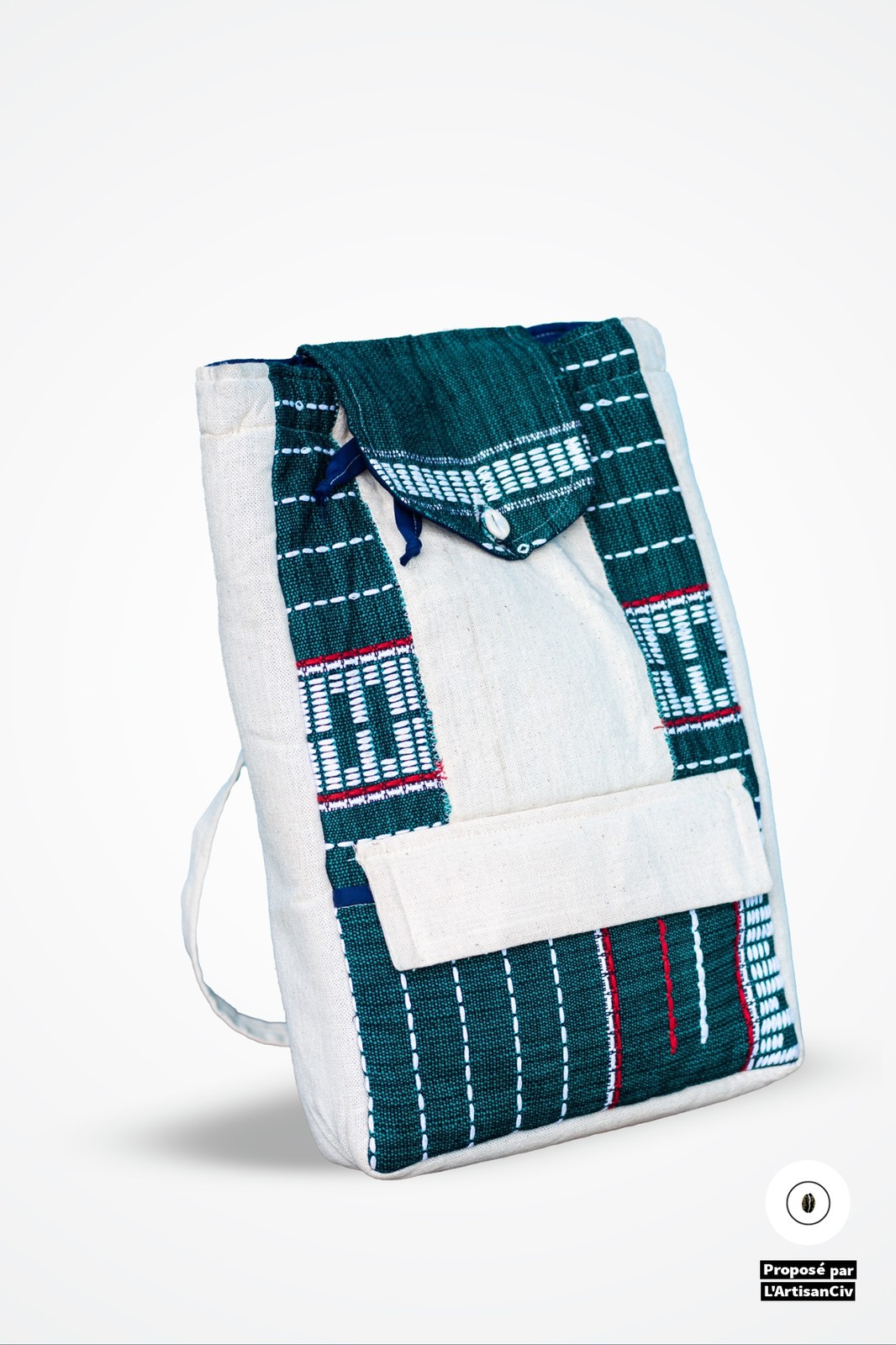 Sacs à dos en tissu africain (Sénofo-korhogo) by lartisanciv