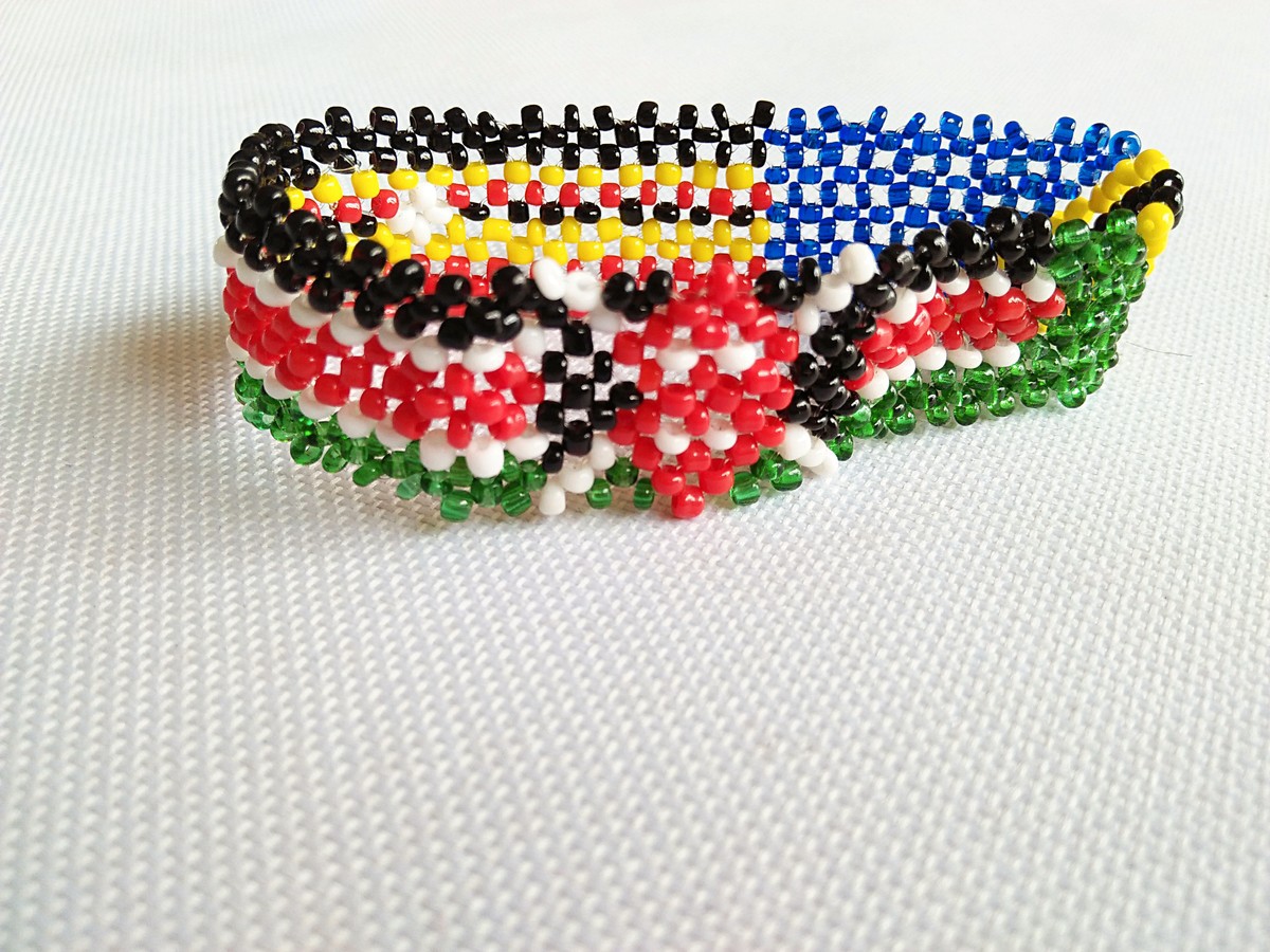 East Africa Flag Beaded Bracelet Beaded Bracelet East Africa Bracelet P Afrikrea