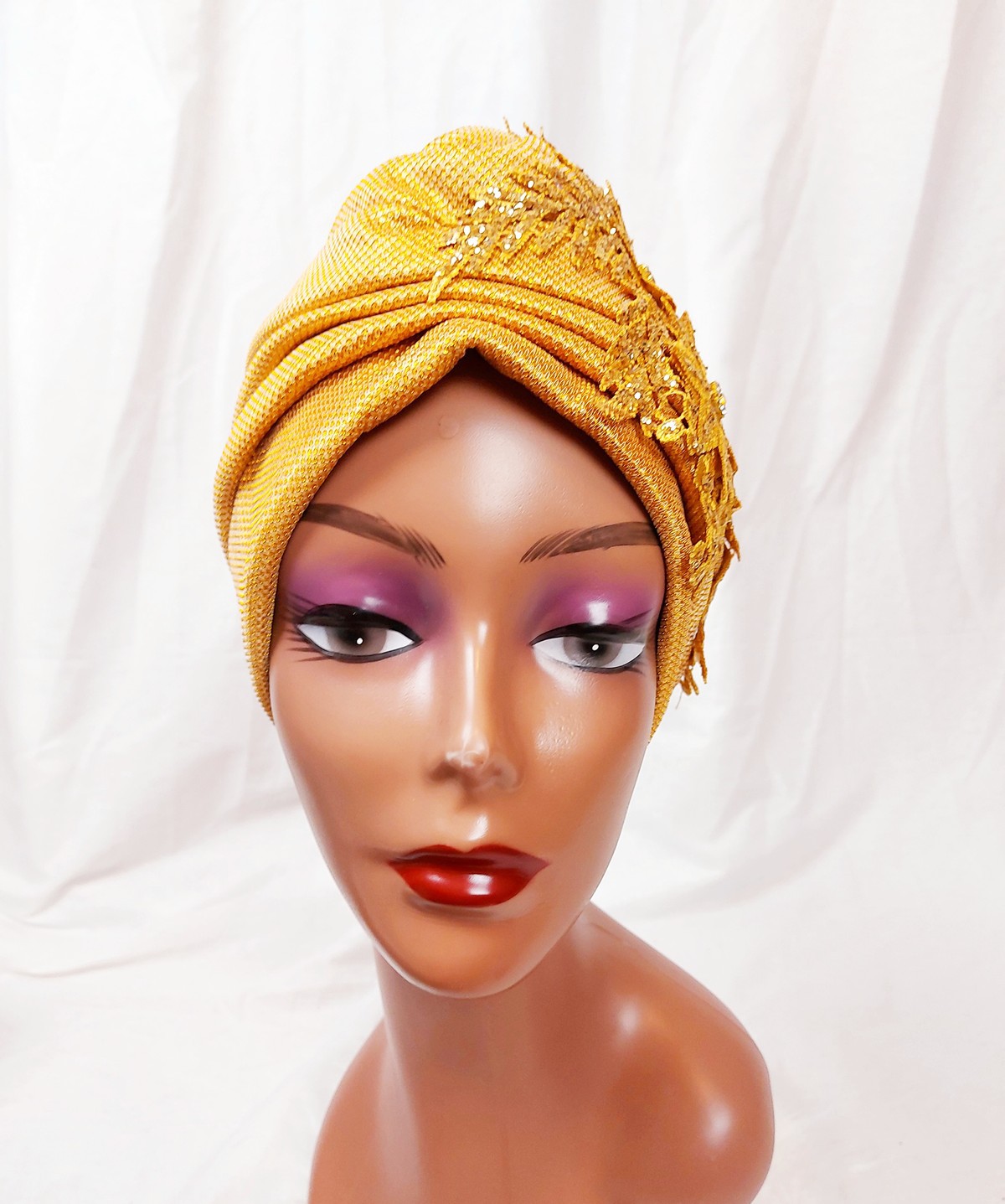 Turban for women Africa turban made with stretchy material by afrikap Afrikrea