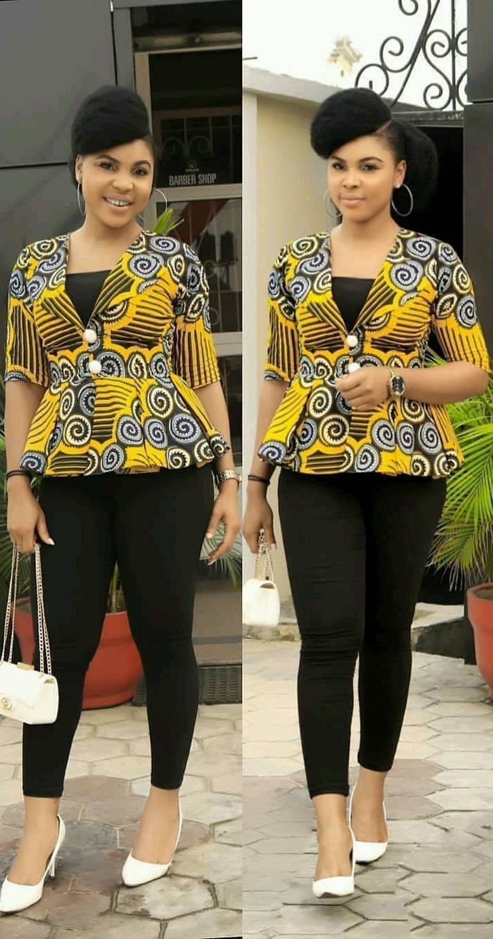 ankara top dresses