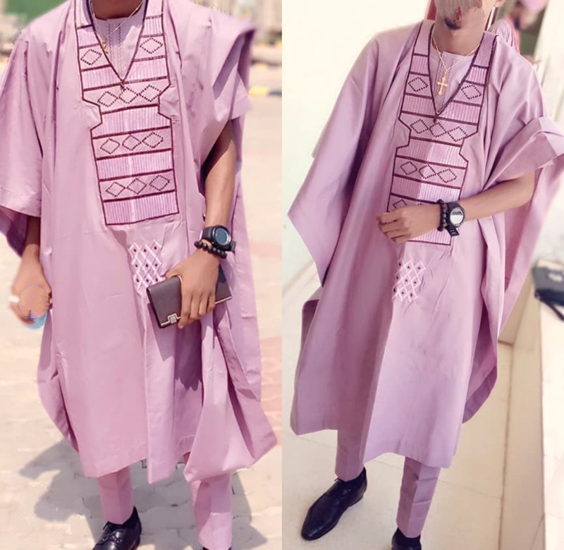 Aj agbada menswear/ traditional menswear by emmsafrica Men Tradition
