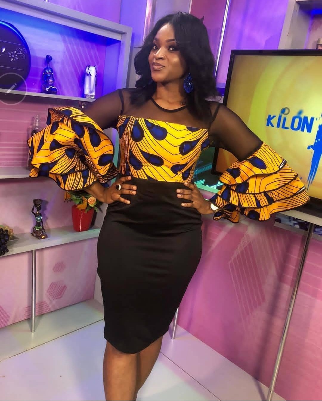 Anike African print dress / Ankara 