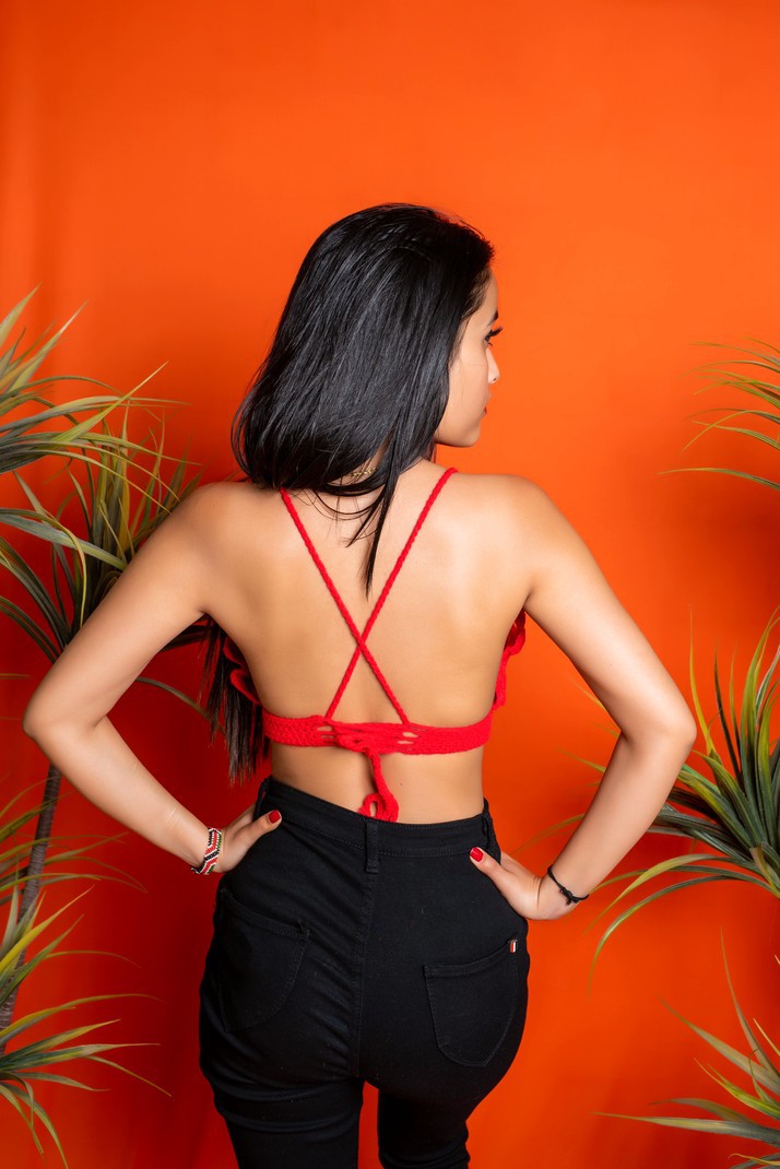 Crop top/ bralette by byrde Bodice Afrikrea