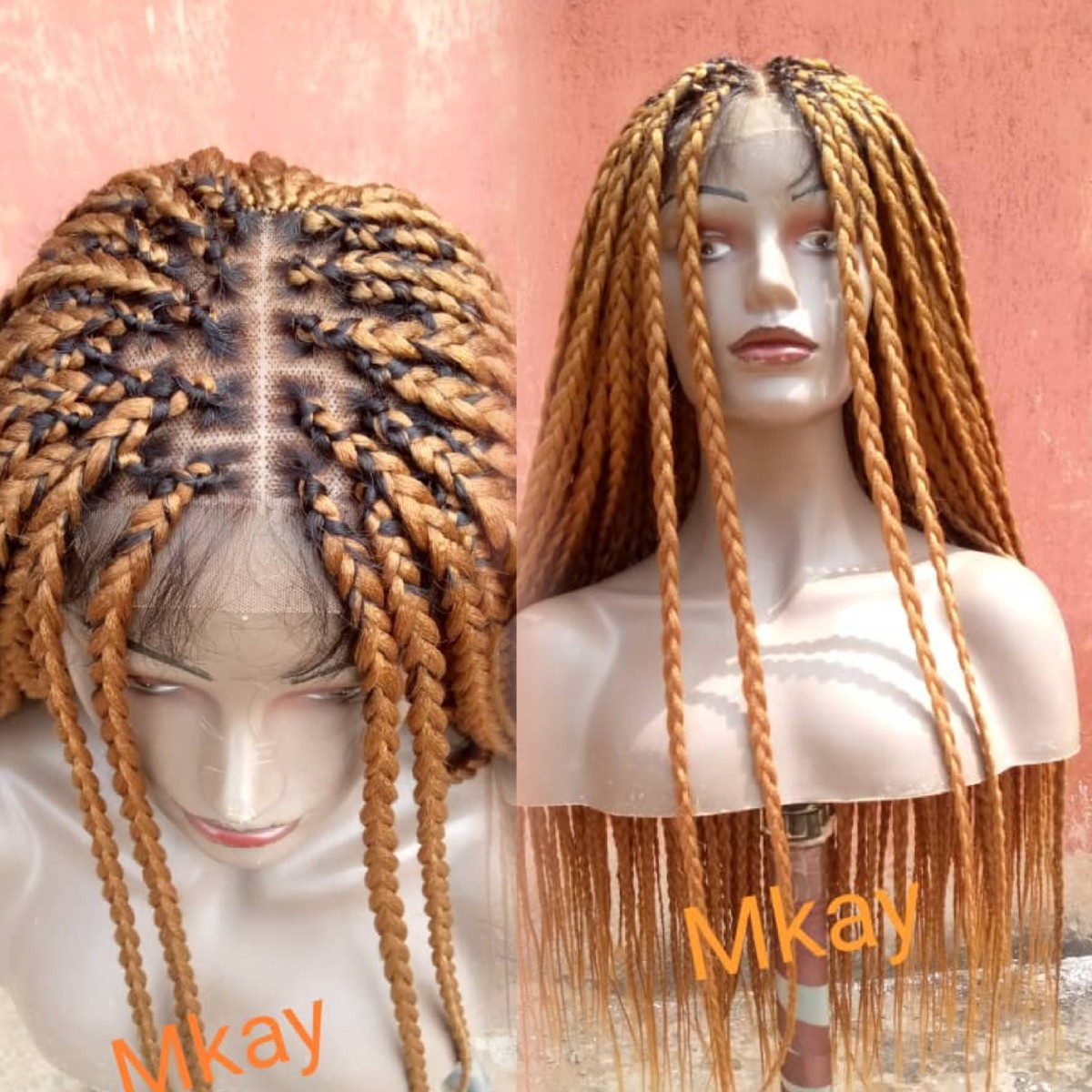 Loose Knotless Braids by uniquemkay Wigs ANKA