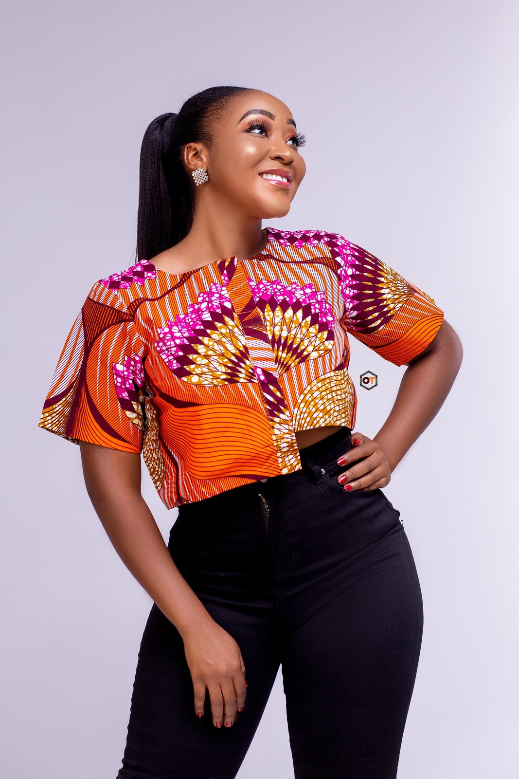 Afa African Print crop top by origin-trends - Crop Top - Afrikrea