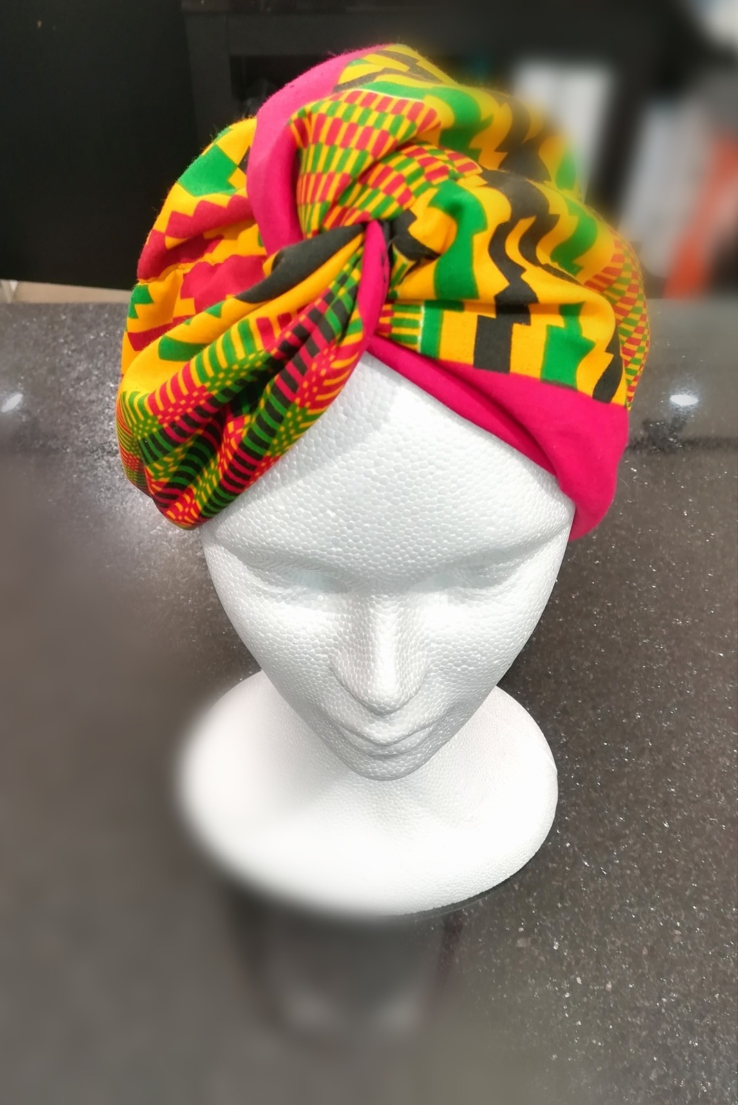 Turban Pre Knotted Ready To Put By Worldofwaxclothing Headwraps Afrikrea