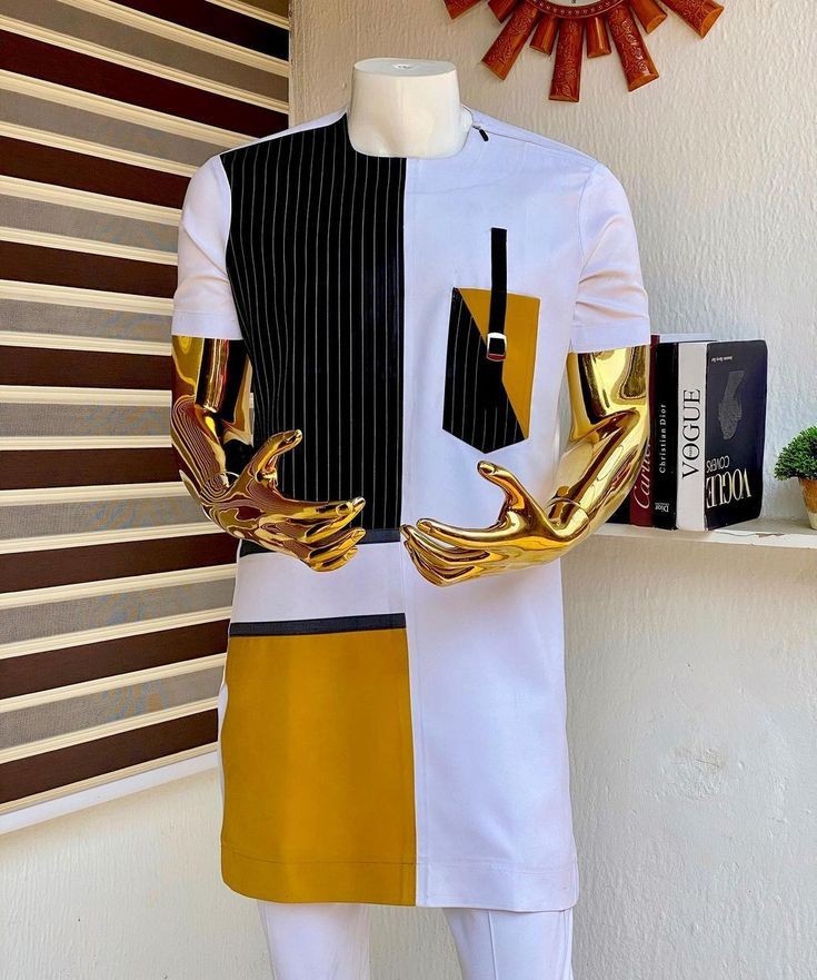 Buba And Sokoto Stylish By Horlaidcollection Men Traditional Clothi Afrikrea
