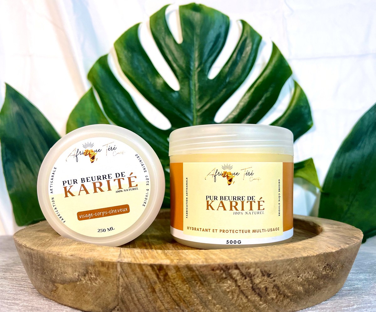 Shea butter 250g by afriquetere Shea Butter Afrikrea