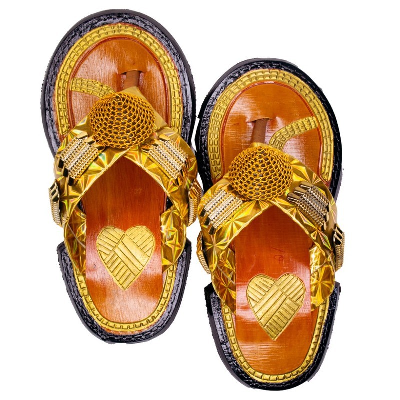 Ahenema Cultural Ashanti Fante Unisex Slippers by kabbaslitankaraprin