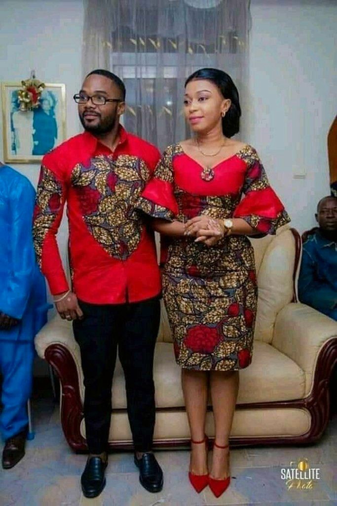 chitenge outfits for couples