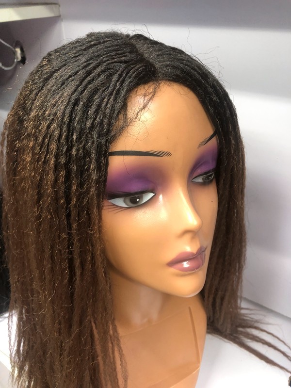 Wavy semi human wig/ ladies trending wig by Wigs Afrikrea