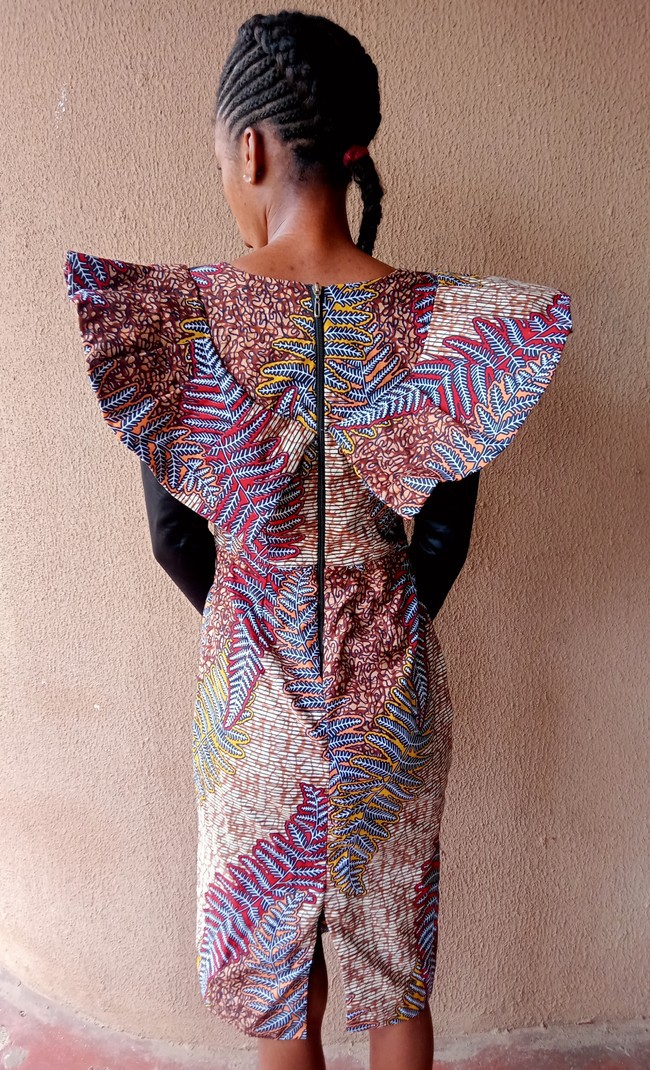 Ankara Butterfly Gown Butterfly Long Gown Styles Ankara Butterfly