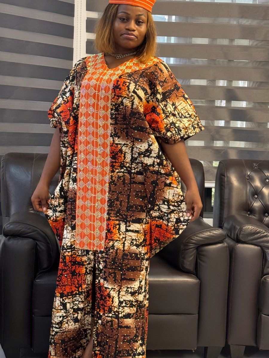 Longdress Zara Kidswear FOULARD PRINT LONG DRESS TYENARANJA ZARA