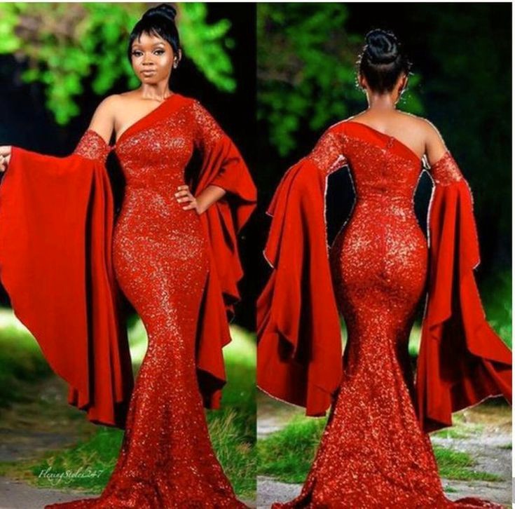 Red dresses, wedding reception dress by 