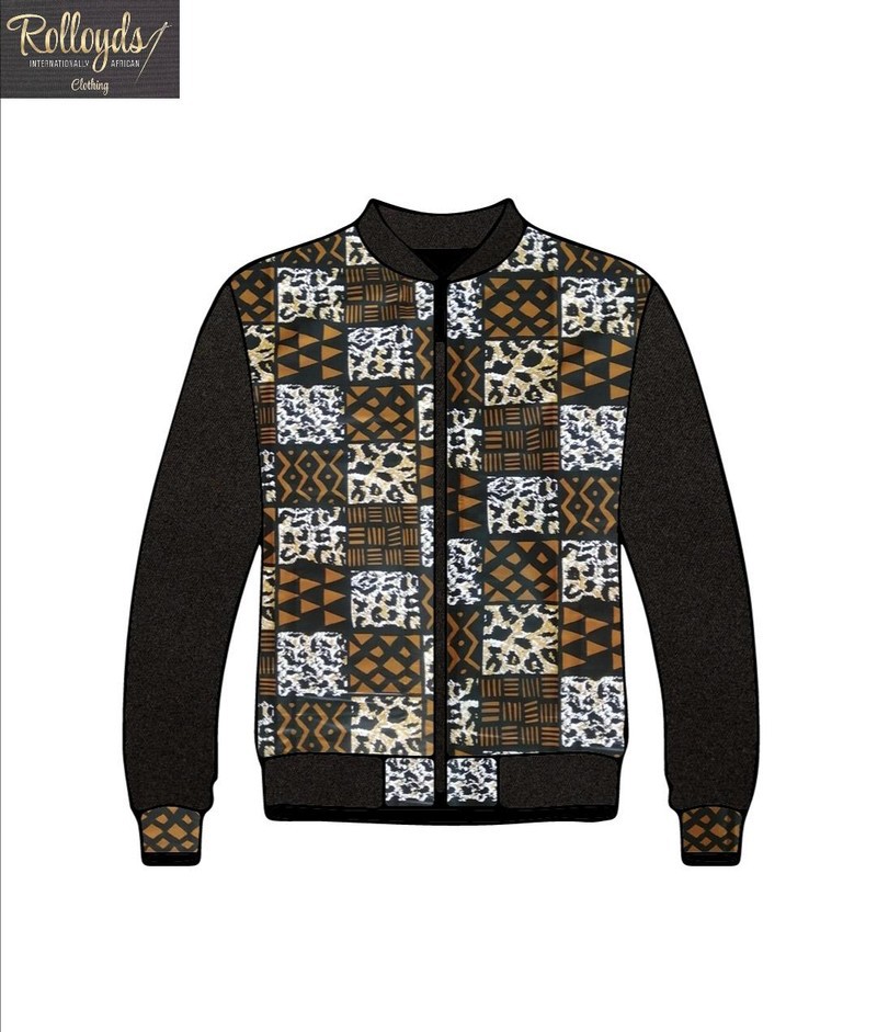 ankara bomber jacket for guys