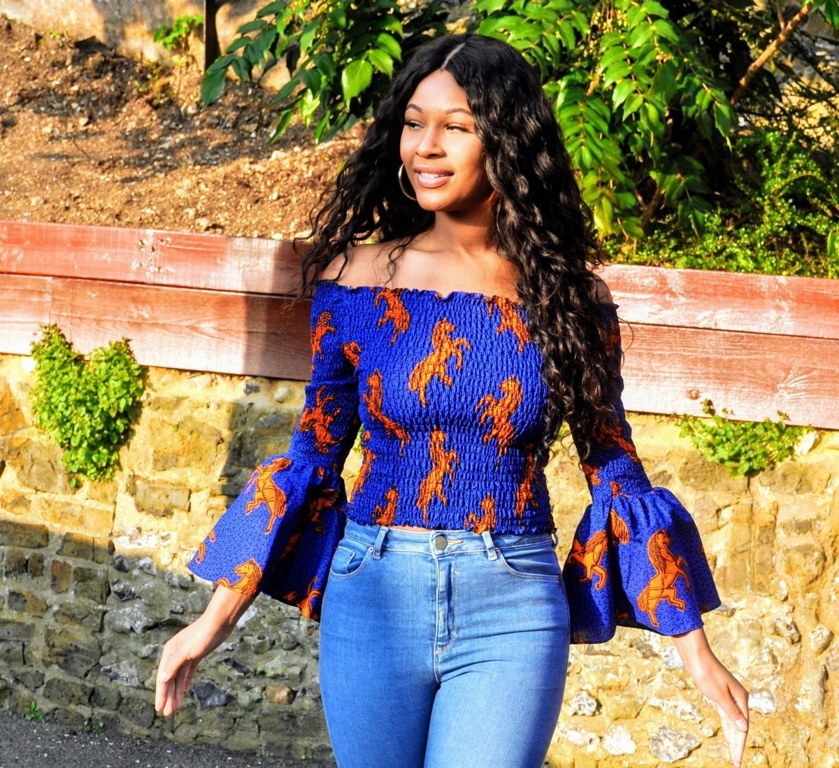 Ankara Bell Sleeve top by house-of-afrika - Blouses - ANKA
