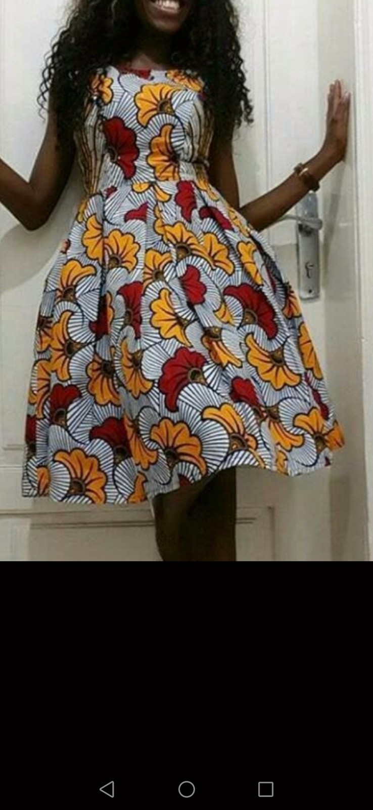 java print dress designs