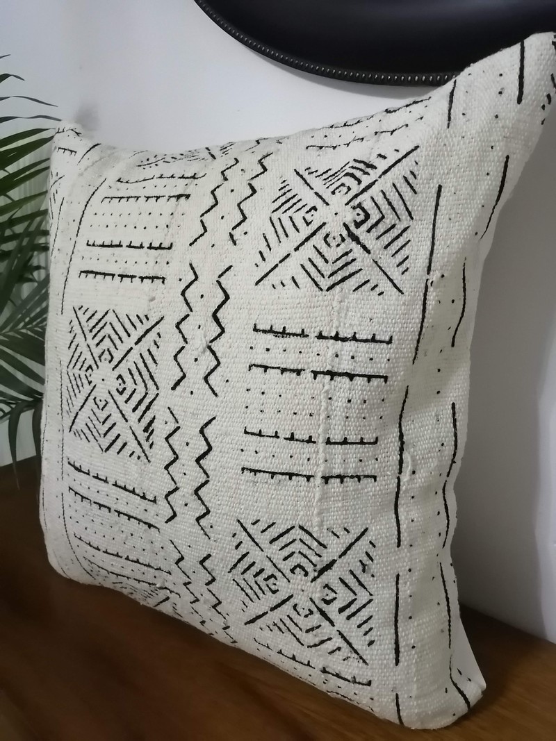 mudcloth cushions