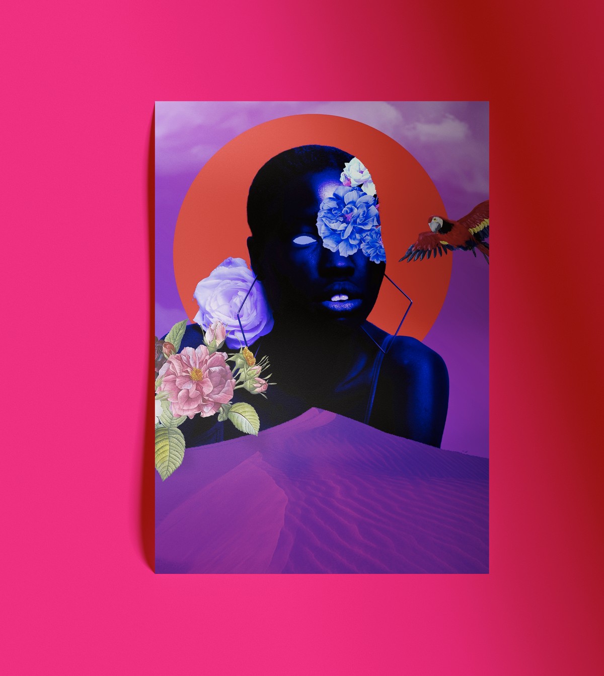 Premium Poster Blackness - Size 30×40cm by mylifeofdetails - Wall Decor