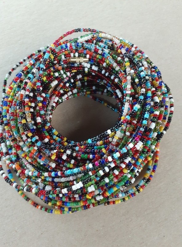 real african waist beads