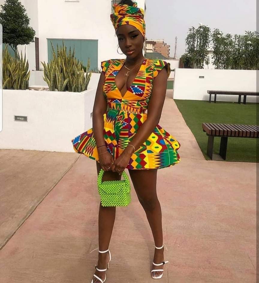 kente dressing