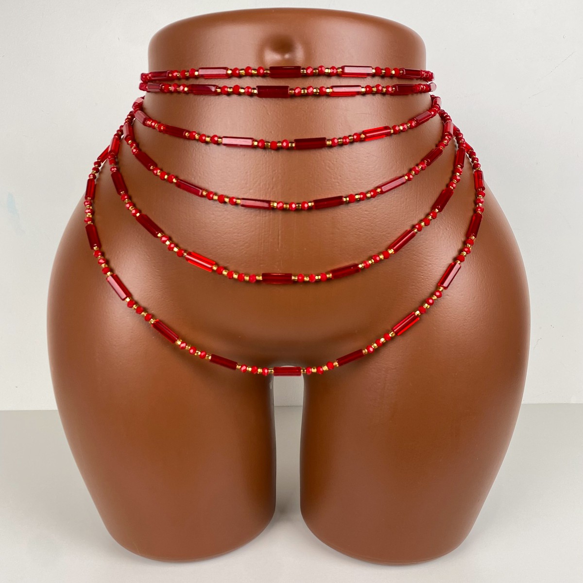 Chaîne De Corps De Femmes Filles Waist Beads, Chaînes De Taille