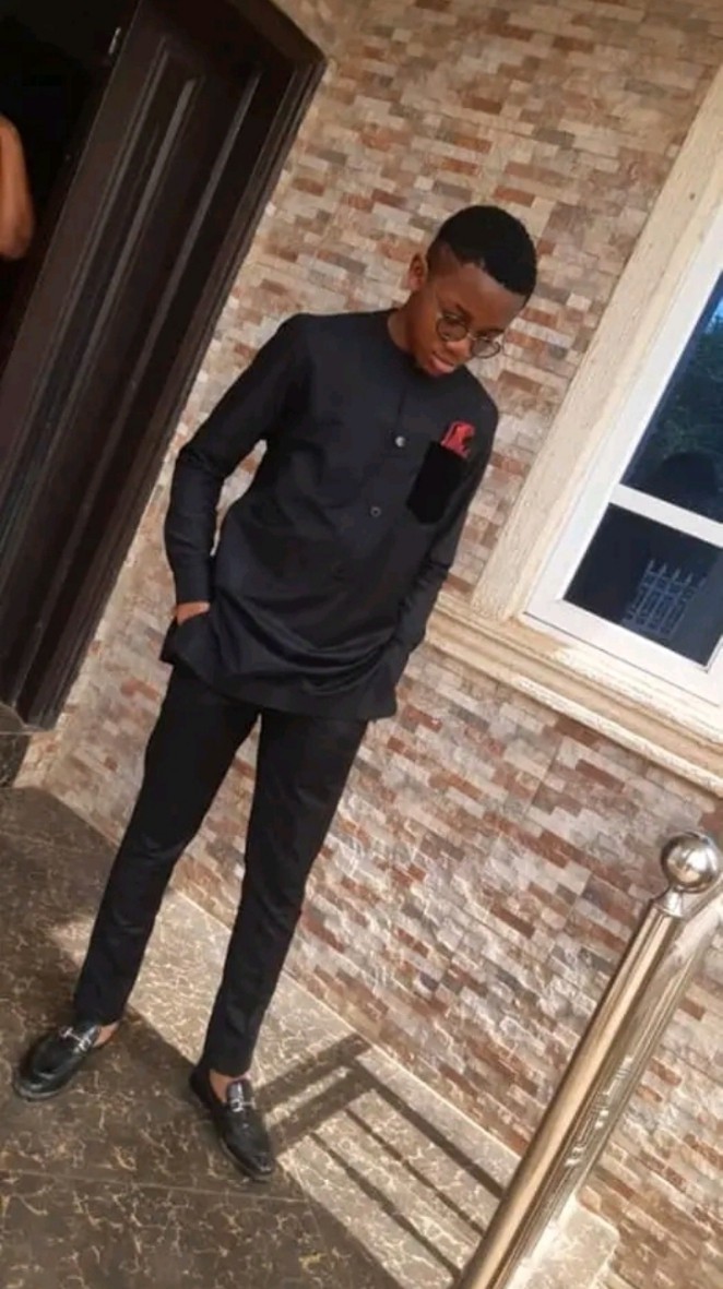 Boys African Black Senator Wear, Fashion for Men par