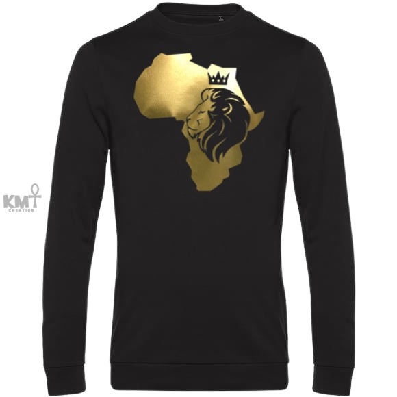 black and gold mens sweatshirt