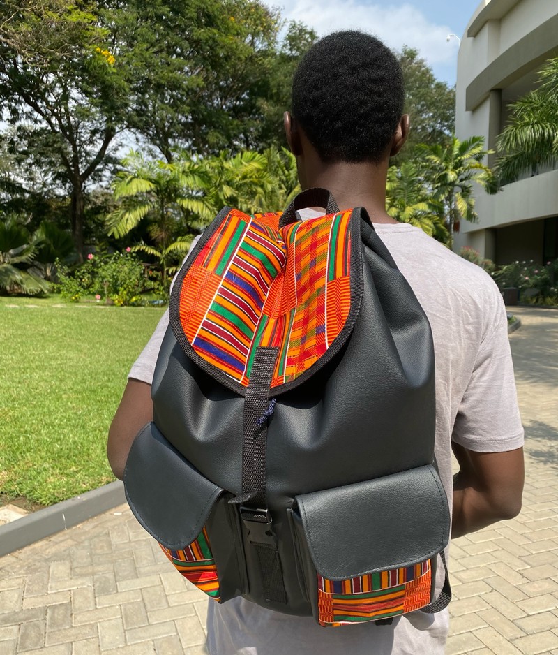 African leather backpacks Clearance