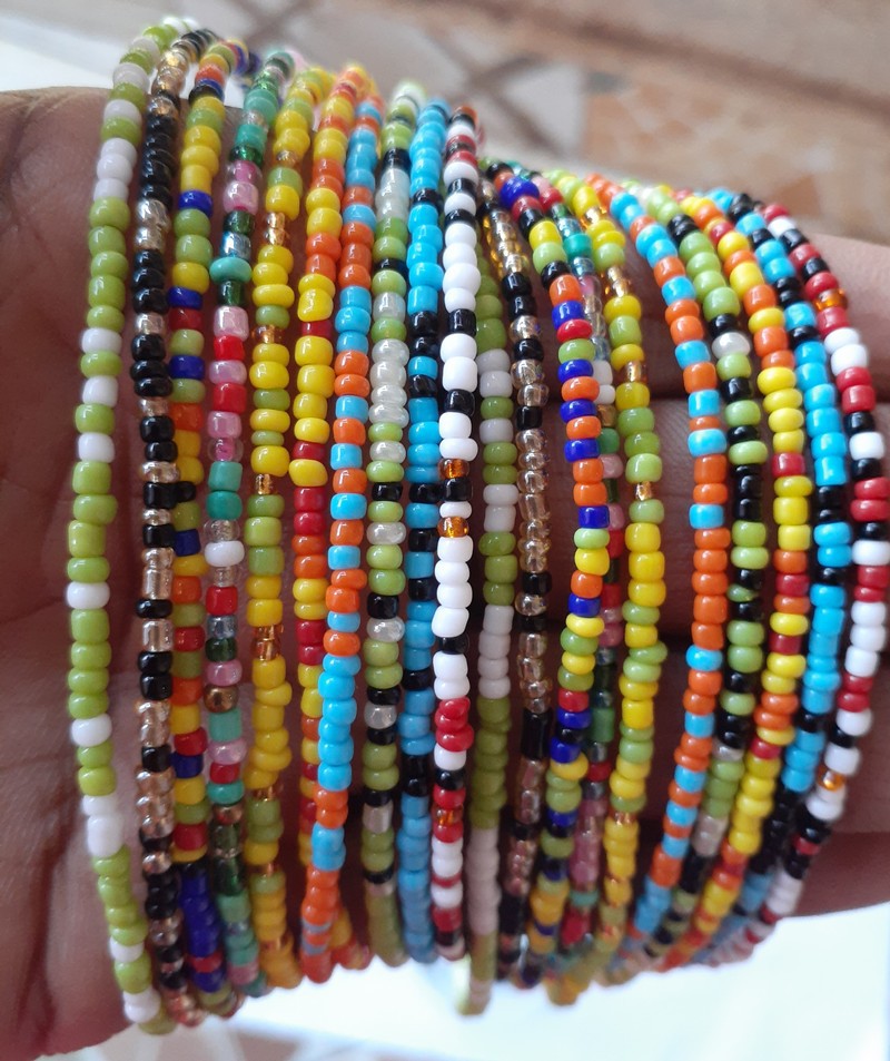 authentic african waist beads