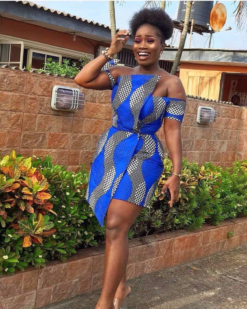 Dashiki dresses, Short Ankara dresses 