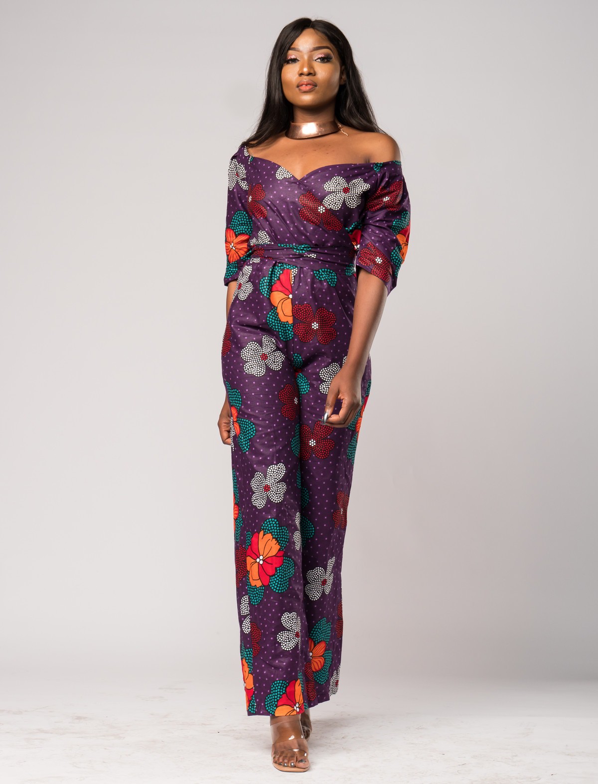 plus size jumpsuits for evening uk