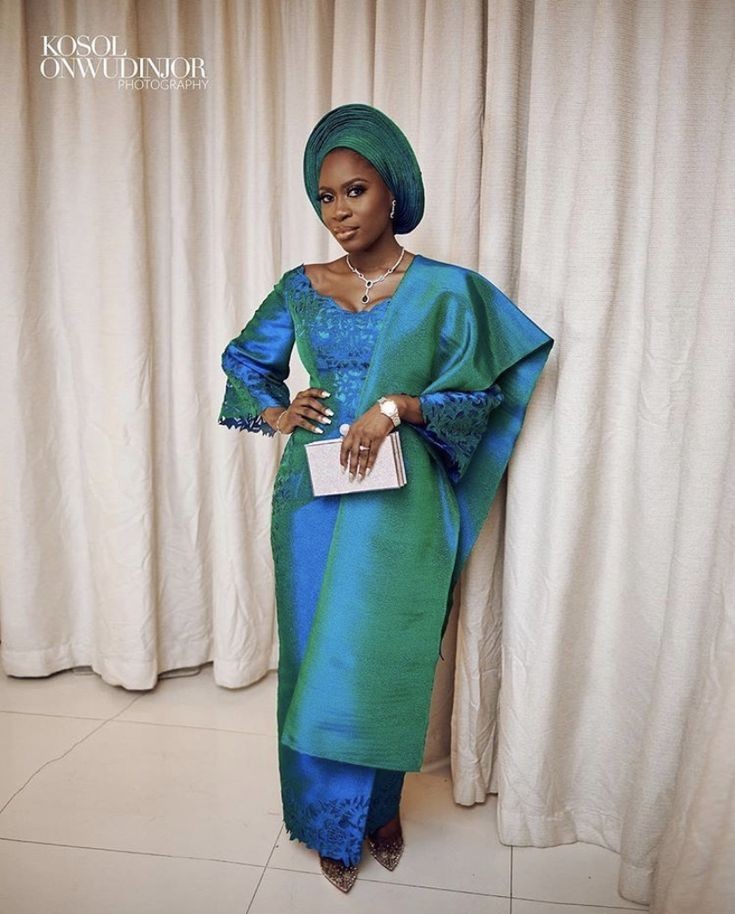 Laser cut Aso Oke for Women, Complete Aso Oke Outfit, Women's Tradition -  Afrikrea