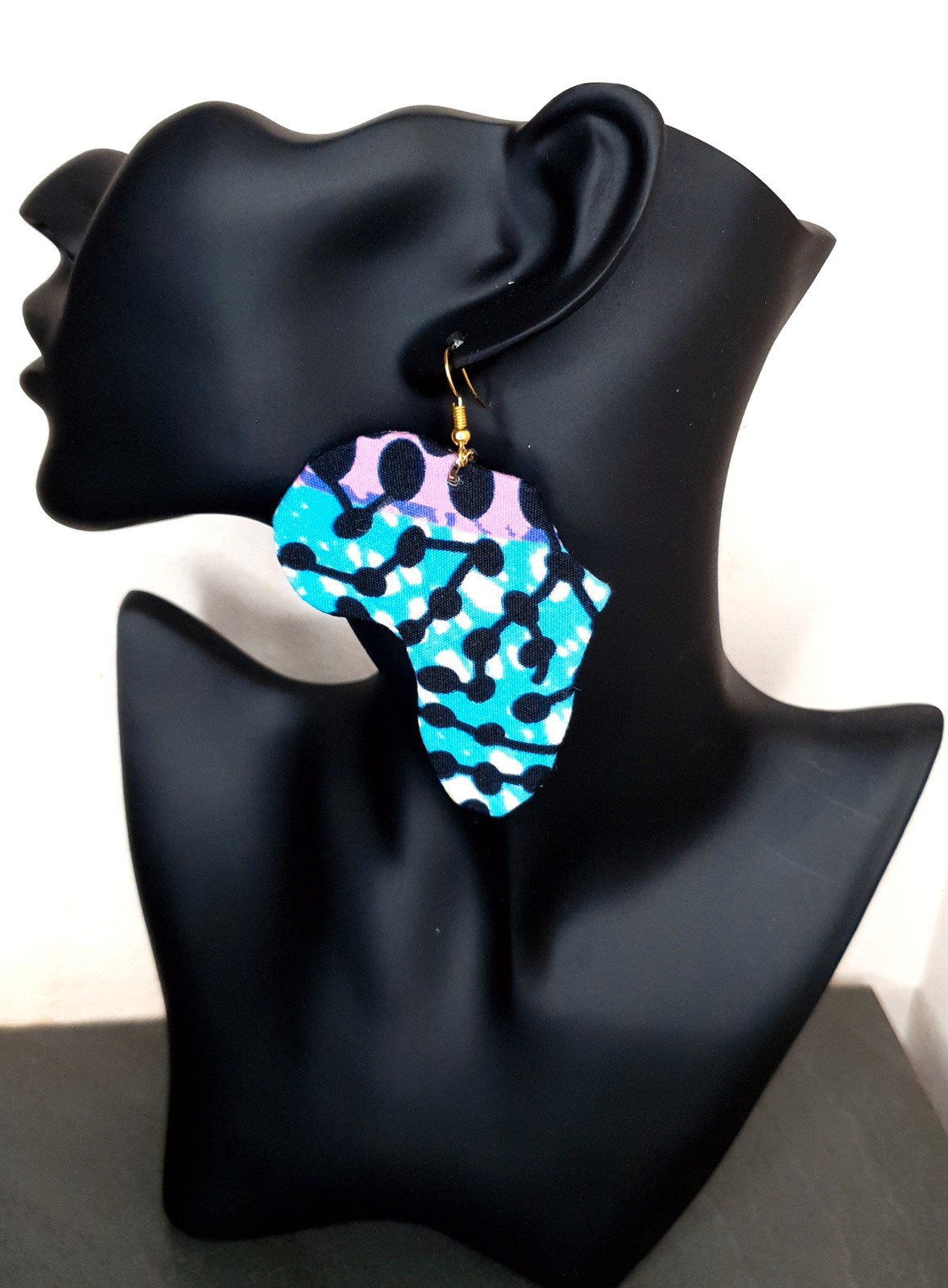 Africa earrings by johnson-pleasures Hanging drops earrings ANKA - Main Image