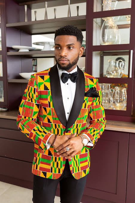 ankara jacket for men