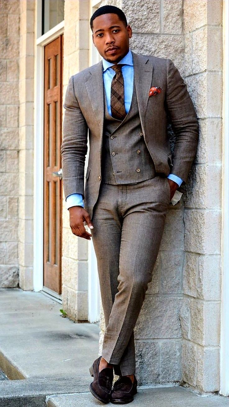 casual 3 piece suit