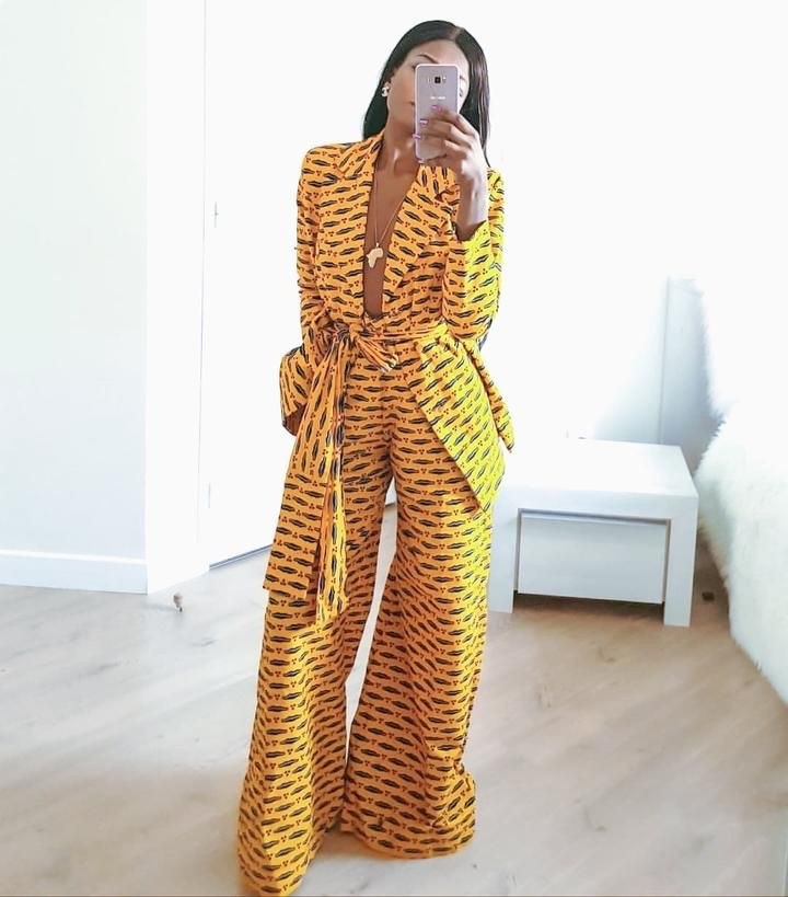 ankara suit for ladies