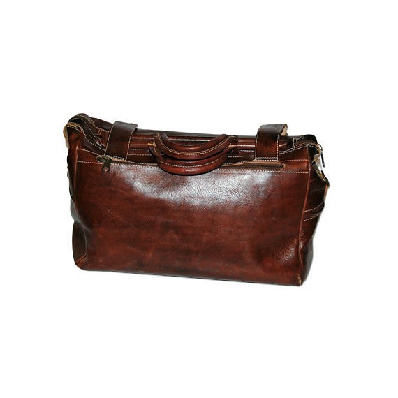 leather travel bag sale