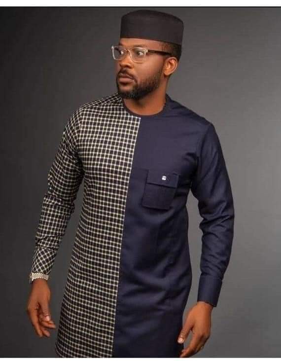 Zulu African men clothing 2 piece 