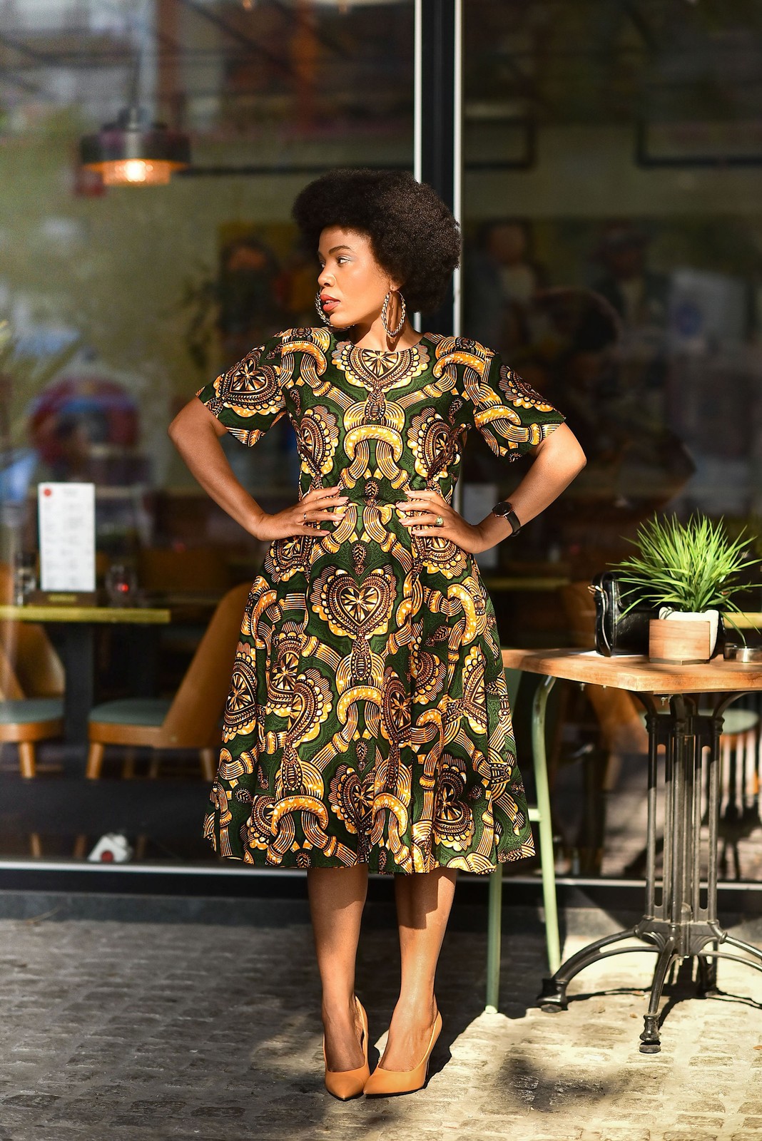 flare ankara dresses