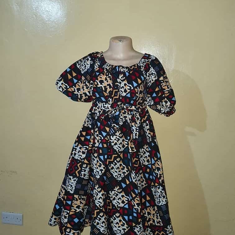 ankara round dresses