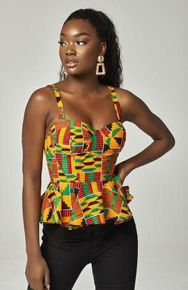 bustier africain