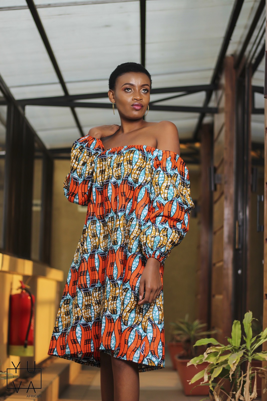 african print wedding guest dresses