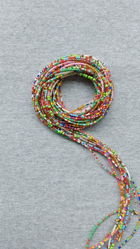 etsy african waist beads