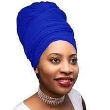 Solid Headwrap Royal Blue