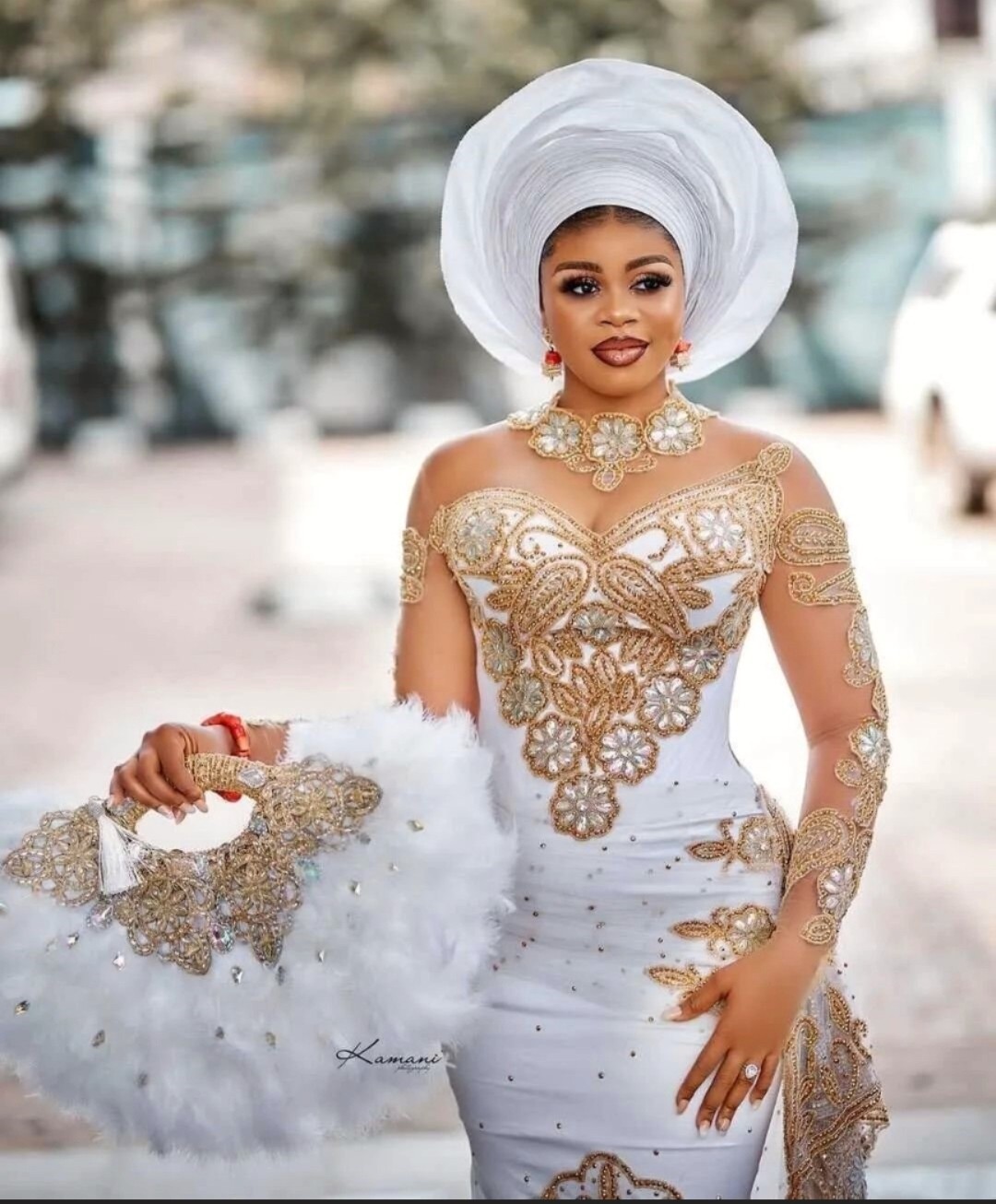 nigerian traditional wedding fans